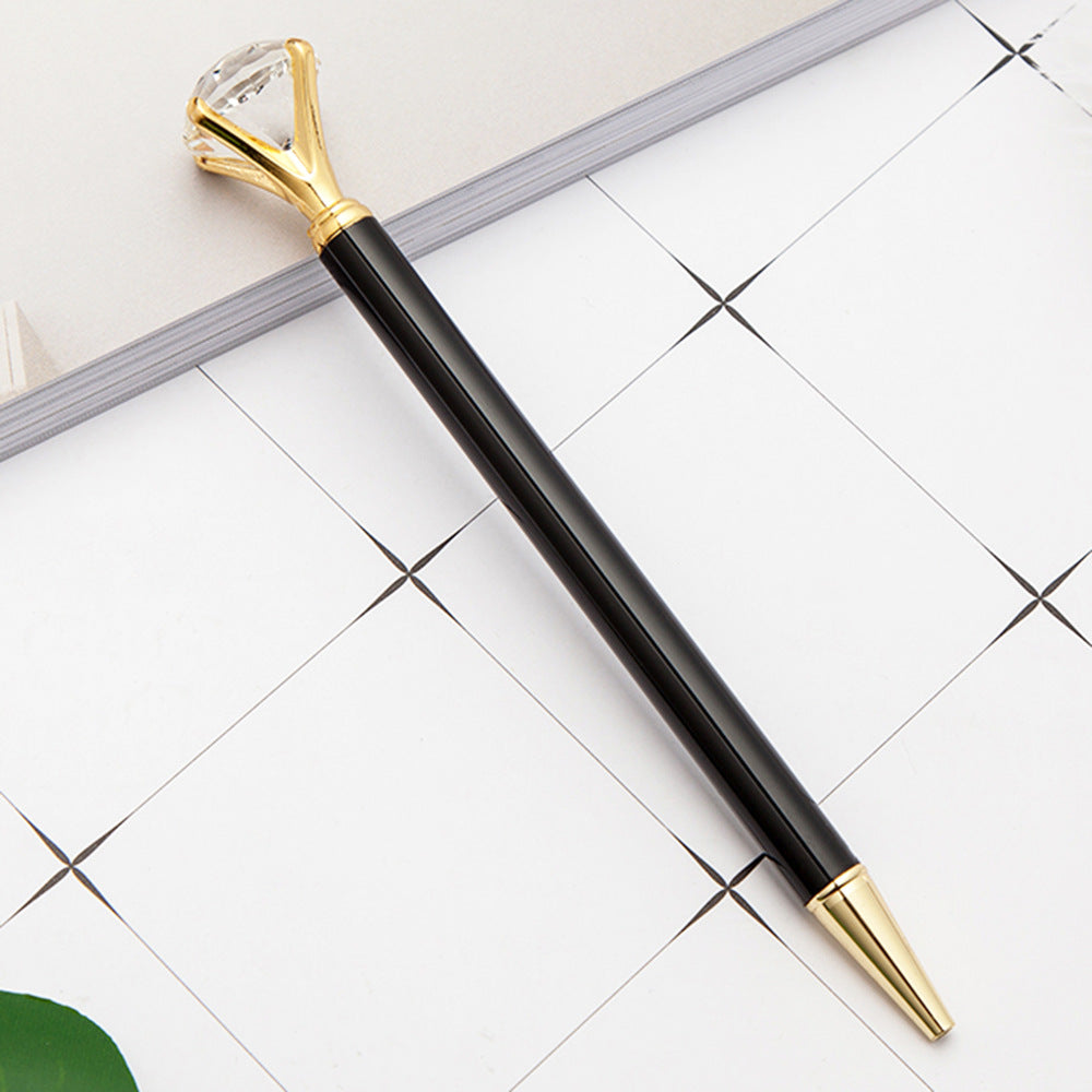 Whoelsale Pens Metal Diamond Pen Fashionable Office Stationery